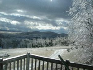 Ice storm 2007-Brownsburg, Virginia